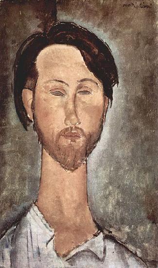 Amedeo Modigliani Portrat des Leopold Zborowski oil painting picture